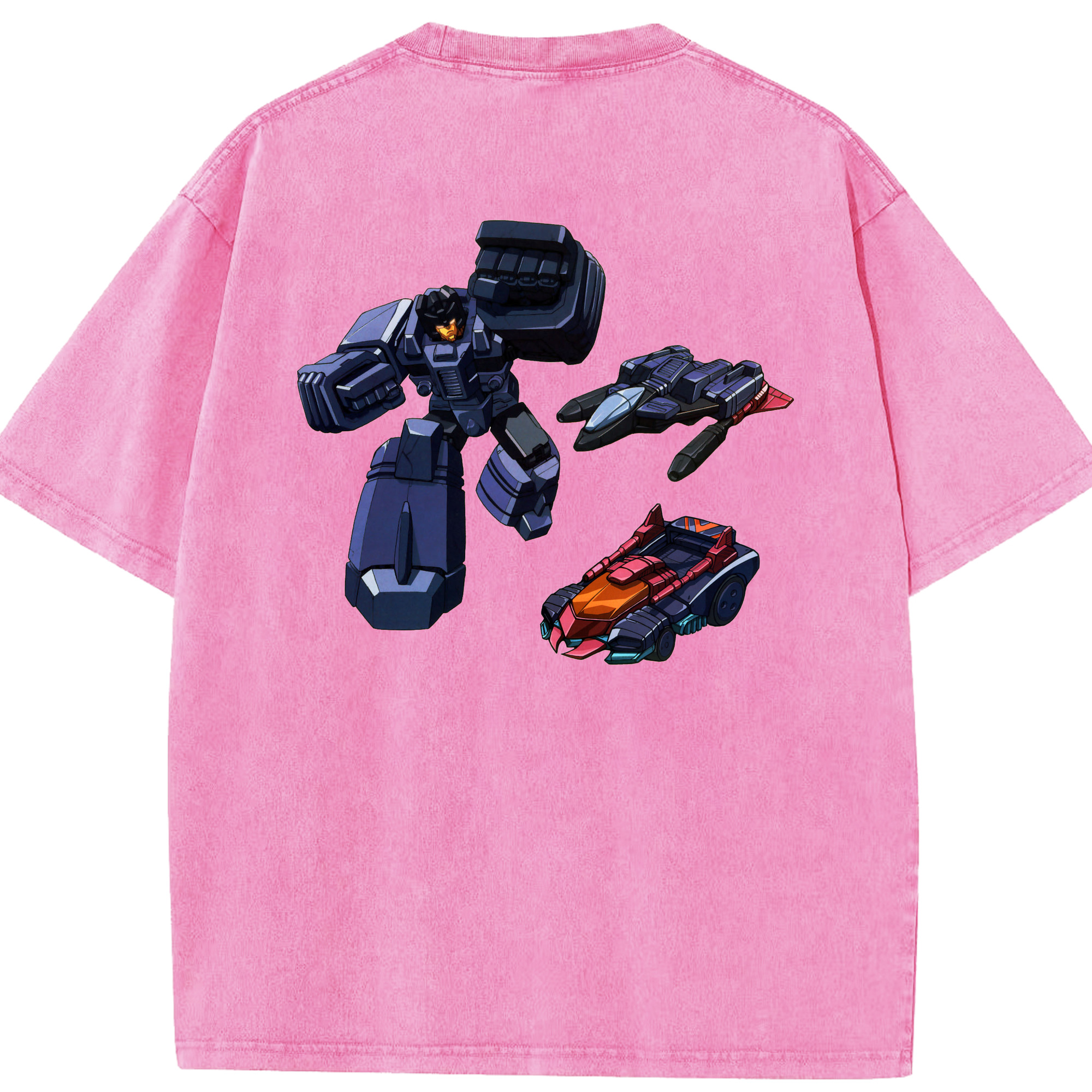 （画像用）  綿100% ヴィンテージ風 半袖Tシャツ（背面プリント）